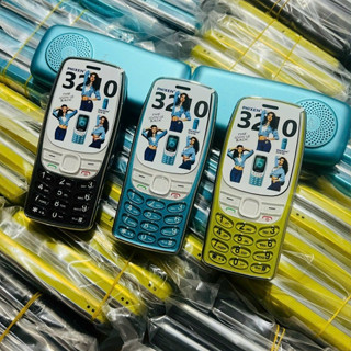 Điện thoại bàn phím PIXEN 3210 Sóng 4G 2sim - Màn 2.4 - Pin 6800mah - Nghe nhạc có FM Đọc phím