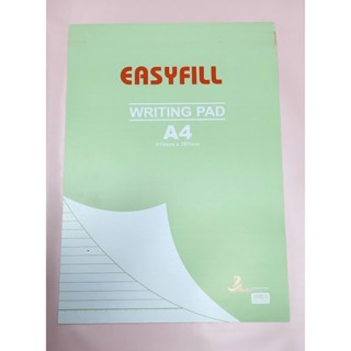  Giấy kẻ ngang A4 dán gáy trên có rãnh xé 24 trang  tập 12 tờ  