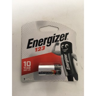 Pin Energizer CR123A, CR17345 PhotoLithium 3v chính hãng (Vỉ 1viên)