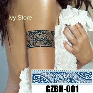 [Nhiều Mẫu] Hình Xăm Dán Vòng Tay Cá Tính 15 ngày, Hình Xăm Dán Tạm Thời 6 x 23cm, Lên Hình Sau 12 tiếng Ivy Store