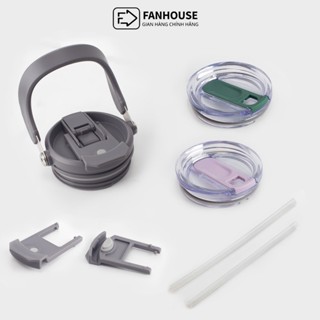Phụ kiện chính hãng ly giữ nhiệt Tyeso V2, Tumbler gồm nắp bình, ống hút, duy nhất tại Fan House