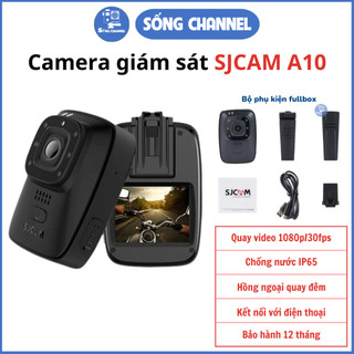  Camera SJCam A10 - Camera Giám Sát Cá Nhân - Body Camera 