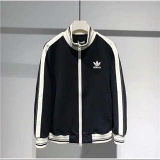 Áo Khoác Bomber Adidas Cổ Cao Chất Nỉ Dày Dặn Phong Cách Hàn Quốc - Áo Khoác Thể Thao Adidas Cổ Cao Hottrend 2024