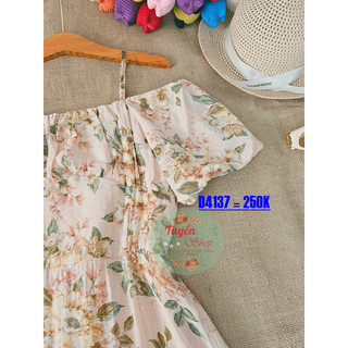 Chiếc đầm 2s rớt vai yêu kiều nữ tính