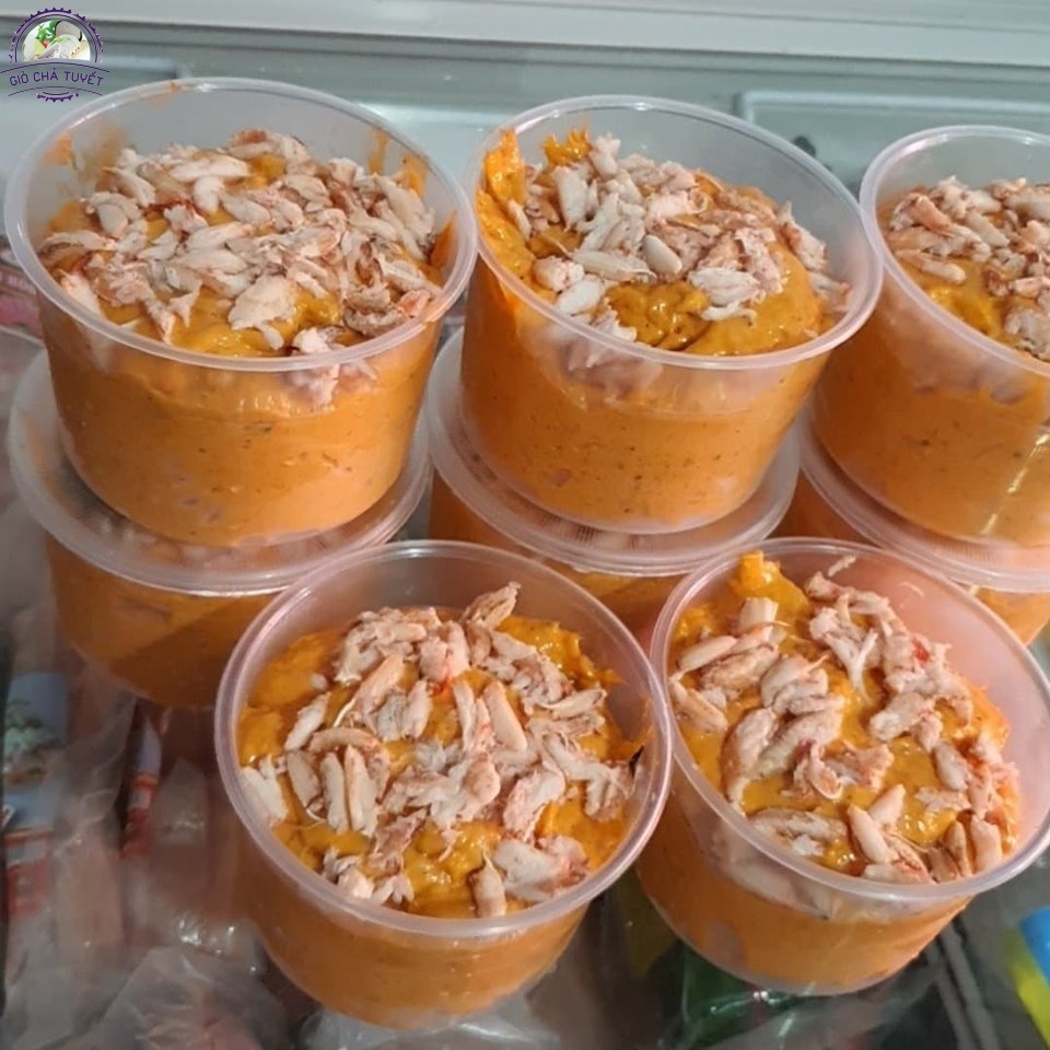 Chả cua sống hộp 500gr siêu ngon (GIAO HOA TOC HCM)