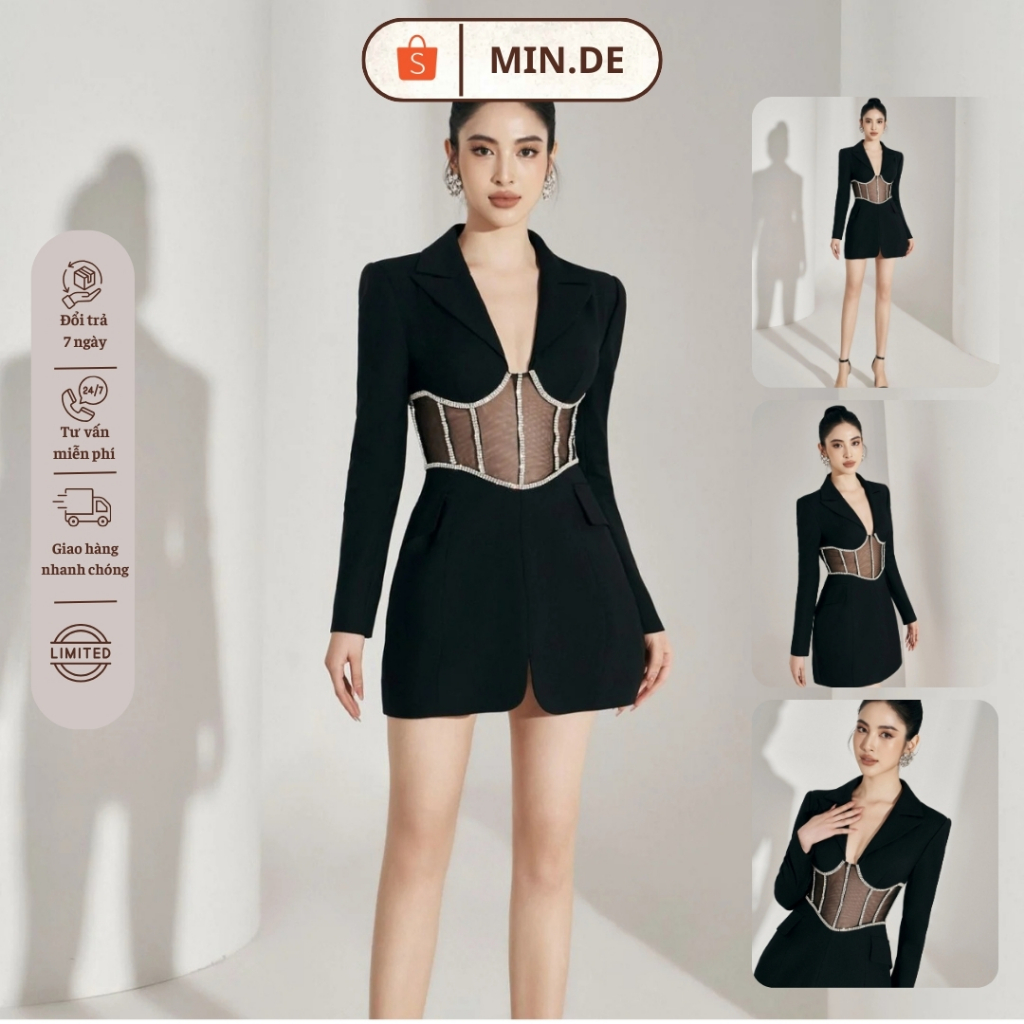 Đầm Vest Tay Dài DZUNG BIEZ - DZUNGBIEZ-112