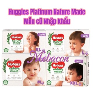 Tã quần, tã dán huggies nature made nb60, s82, m58/m64, l44/l54,xl38/xl44, xxl26 nhập khẩu