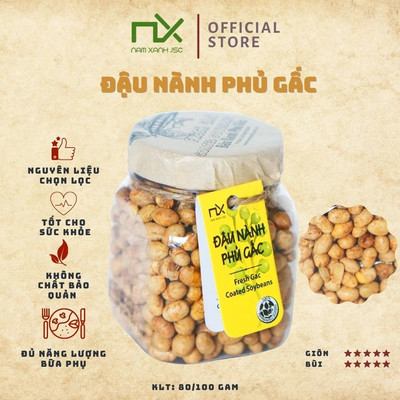 Nam Xanh Đậu Nành Phủ Gấc 80G (100G)