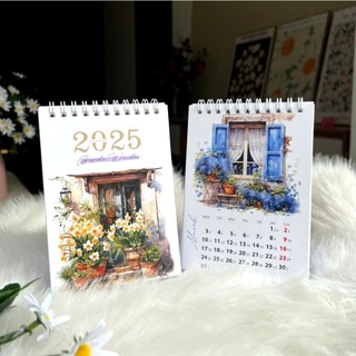Lịch để bàn 2025 CÓ LỊCH ÂM, KÈM NOTE cute dễ thương