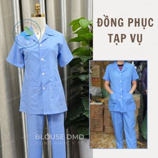 Bộ quần áo công nghệ, hộ lý, đồng phục nhân viên tạp vụ, công nhân thực phẩm - dọn dẹp