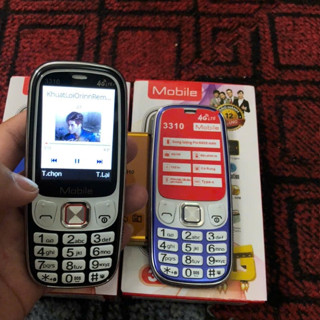Điện thoại bàn phím T-Mobile 3310 Sóng 4G 2sim - Màn 2.4 - Pin 6800mah - Nghe nhạc có FM Đọc phím