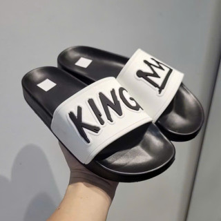 { Tặng tất} Dép nam nữ cao cấp off white quai da siêu nét, dép boy phố thời trang 2023