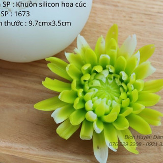KHUÔN SILICON HOA CÚC 1673