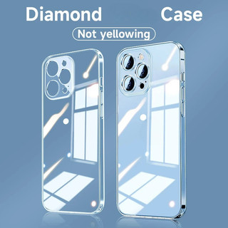  Ốp điện thoại iphone trong suốt cao cấp chống xước bảo vệ viền camera iPhone 17 17pro 17 air x xr 11 12 13 14 15 16 Pro 
