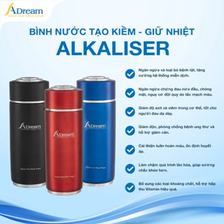 Bình nước giữ nhiệt tạo kiềm Alkaliser DOD-500 Hàn Quốc 420ml bảo vệ gan, tái cân bằng cơ thể BH12th quà tặng sức khỏe