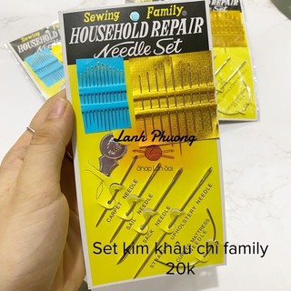 Kim Khâu May Len Sợi Handmade