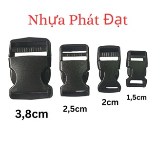 Combo 5 chốt khóa cài cặp, balo, quai mũ bảo hiểm (Đo dây đai để chọn kích cỡ)