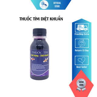  Thuốc tím chuyên diệt sán sát khuẩn cá 