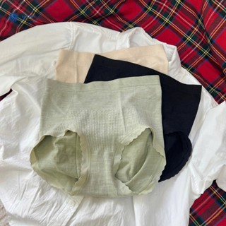 Combo 3 Quần Lót Nữ Cotton Cạp Cao Gom Bụng Nâng Mông (Freesize 47-65kg) QL2059 Bybechipi