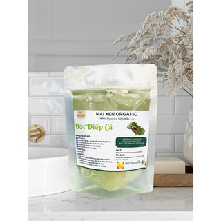 Bột Diếp Cá sấy lạnh 100% Mai Xen - 100gr , Mặt nạ diếp cá hữu cơ giảm mụn, trắng da, mờ thâm sạm