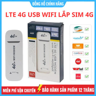 Bộ phát sóng wifi từ sim 4G , LTE 4G USB Modem , USB phát Wifi từ Sim 4G, Dcom phát wifi tốc độ cao