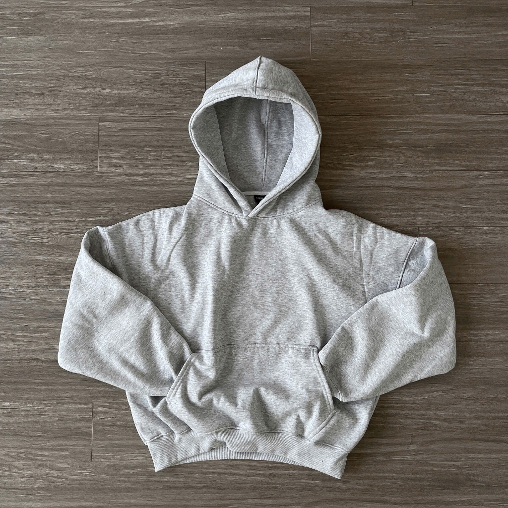ÁO HOODIE TRƠN Fabulous nam nữ, vải Nỉ Bông Cao Cấp, form BOXY, mũ rộng - 006