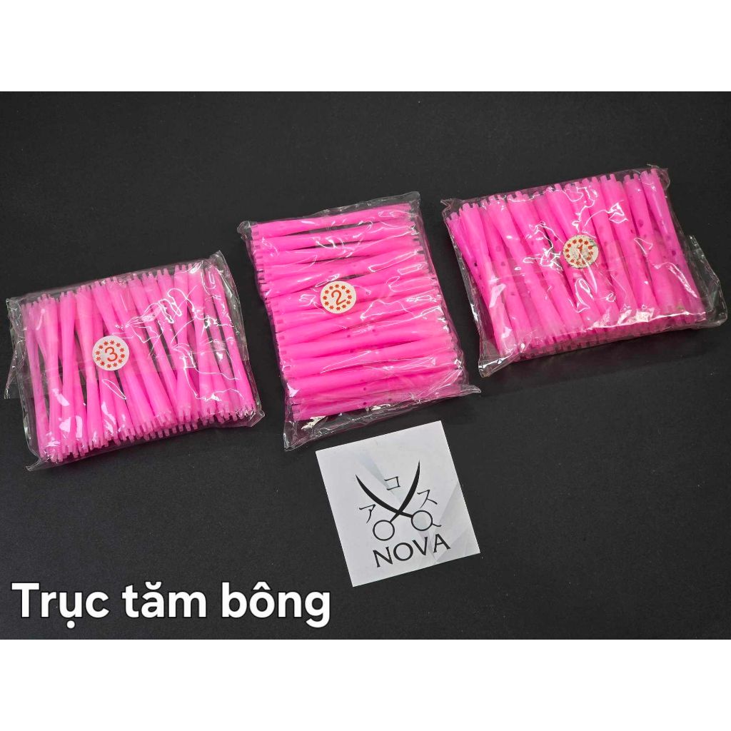 Trục tăm bông uốn phồng chân