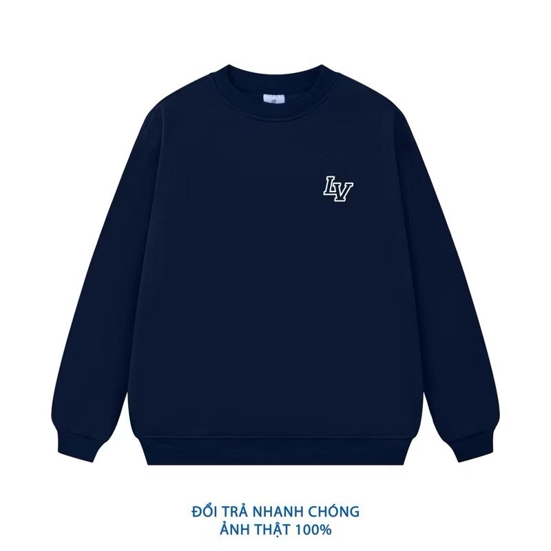 Áo Nỉ Sweater LV Studio Form Rộng Nam Nữ Unisex Local Brand