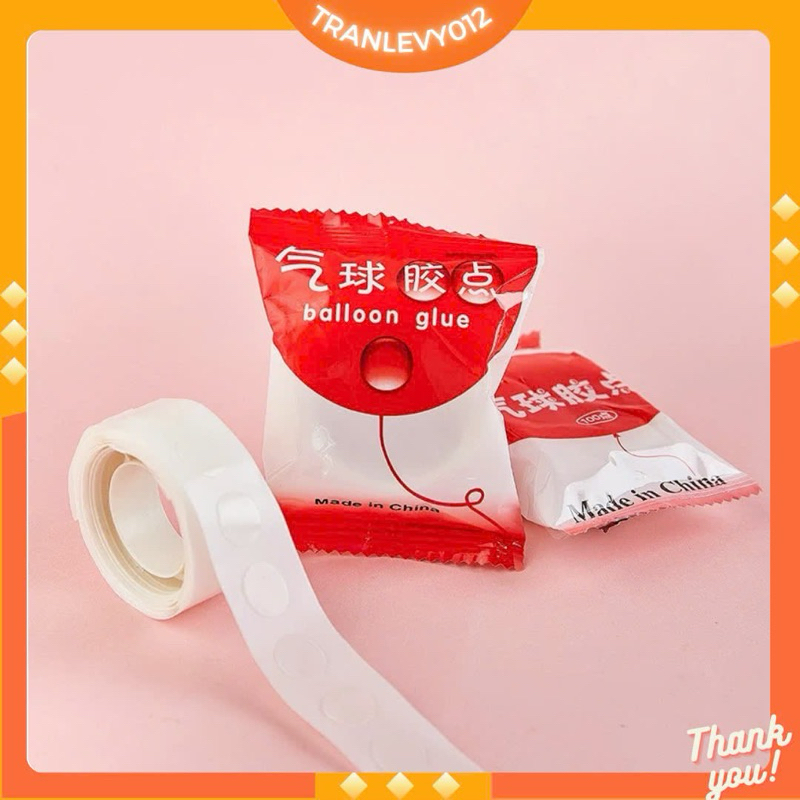 Băng keo dán bóng dùng cho trang trí sinh nhật