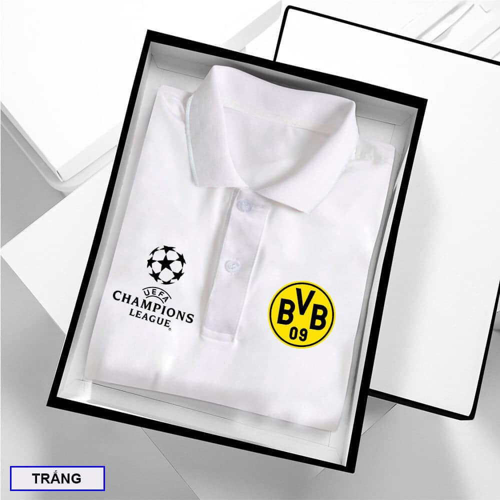 Áo Thun Polo Câu lạc bộ Bóng đá Borussia Dortmund , Áo polo thể thao, chất lượng coton