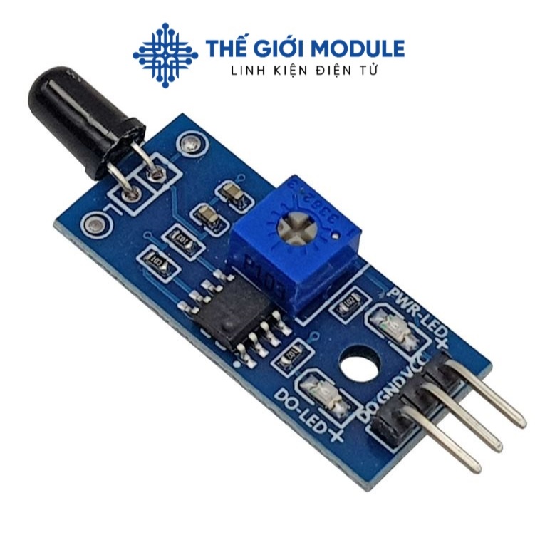 Cảm Biến Phát Hiện Lửa (Flame Sensor) - Ngõ ra Digital