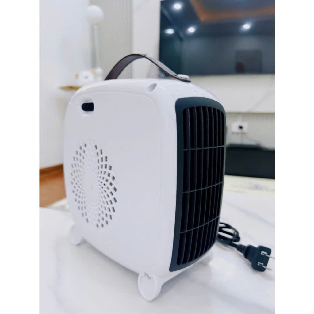 Quạt Sưởi Gốm 1350W, Máy Sưởi Gốm 2 Chiều Có Chống Lật Tiện Lợi
