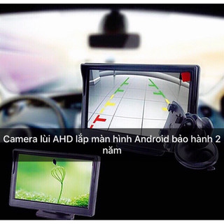 Camera lùi sony CCD & AHD 1080P cánh bướm mạ inlox 3 chế độ lắp cho màn android & màn zin theo xe ô tô
