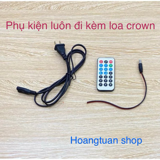 Loa Crown Vuông 8 bluetooth tích hợp