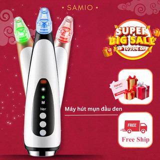  Máy Hút Mụn Đầu Đen Samio Dụng Cụ Làm Sạch Lỗ Chân Lông Làm Nóng  Hút Mụn Cám  Mụn Đầu Đen Chăm Sóc Da Mặt - HM1 