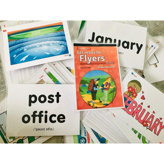 FLASHCARD GET READY FOR STARTERS, MOVERS, FLYERS