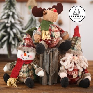  Gấu bông hình ÔNG GIÀ NOEL TUẦN LỘC NGƯỜI TUYẾT làm quà tặng Giáng Sinh phụ kiện trang trí 