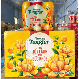  Nước Cam Ép Twister Thùng 24 non x 320ml 235ml 