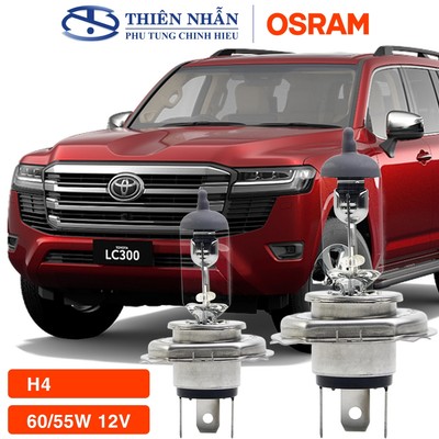 Bóng đèn HALOGEN OSRAM H4 xe SH, Dylan, Attila, Mô tô, Ô tô 64193CLC 12V 60/55W PT43T