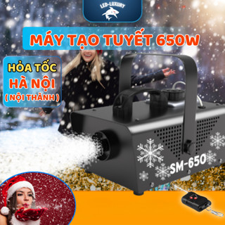 Máy tạo tuyết , phun tuyết 650W LED LUXURY dành cho trang trí NOEL, nhà thờ, sân khấu, nhà hàng........