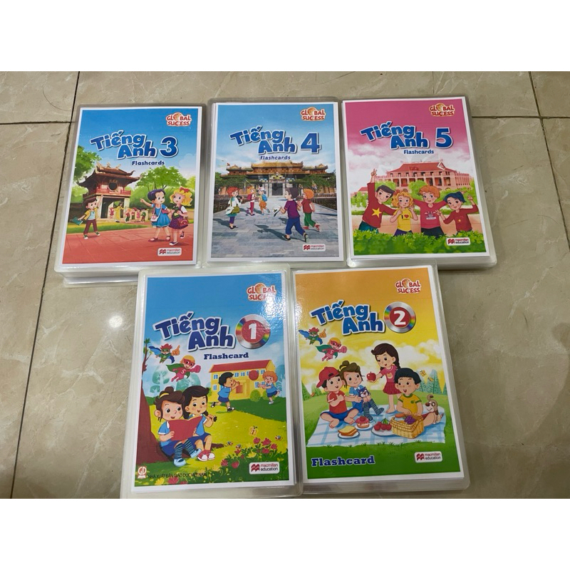 Flashcard Global Success 1-2-3-4-5 Mới nhất