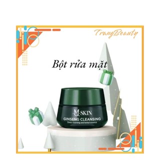  Bột Rửa Mặt Nhân Sâm MQSkin 100gr   Ginseng Cleansing  
