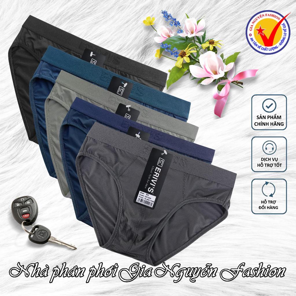 1 chiếc quần lót nam Erivis, LƯỚI LẠNH thông hơi, hàng cao cấp Việt Nam chất lượng cao. No-226