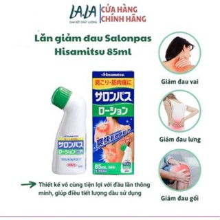 Dầu Nóng Xoa Bóp Salonpas Hisamitsu Nhật Bản 85ml