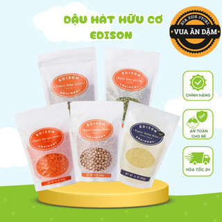 Đậu hạt hữu cơ Edison gói nhỏ cho bé ăn dặm