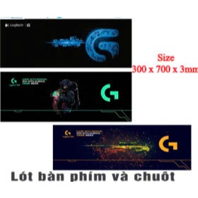 Lót chuột Logitech cỡ lớn 70x30cm - Phiên bản đặc biệt của Logitech - Bàn di chuột - Pad chuột chuyê