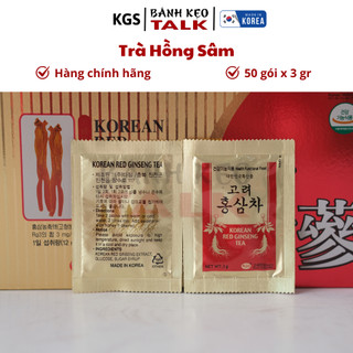 Trà Hồng Sâm Hàn Quốc KGS 150G (3g x 50 gói).