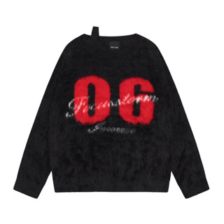 [ TRYST ] Áo Sweater Len Lông Trễ Vai Dài Tay 61021