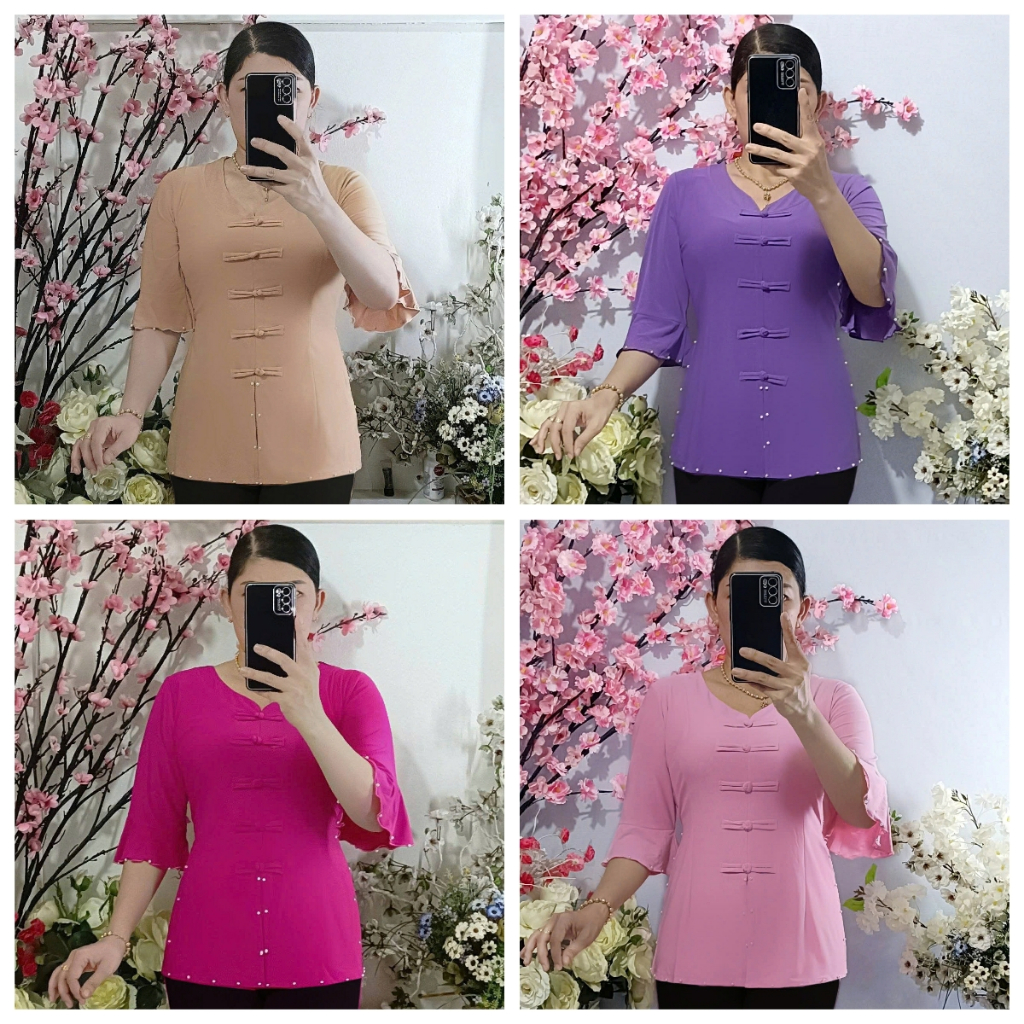 Áo Lẻ_Bà Ba Tay Loe -- Không Quần