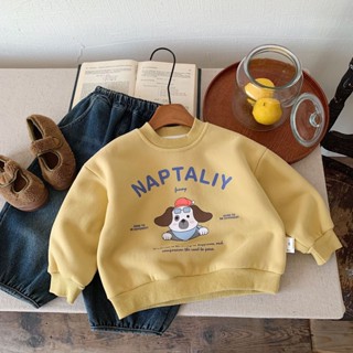 áo nỉ bông dài tay bé trai bé gái lót nhung mềm mịn nhiều mẫu size 10-30kg